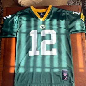 Aaron Rodgers #12 youth large jersey